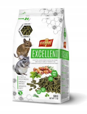 VITAPOL Excellent szynszyla koszatniczka 500g
