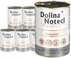 Dolina Noteci Energy dla psów aktywnych 12x400g