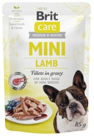 Brit Care Mini 85g Adult Lamb saszetka