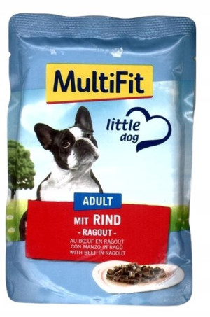 MultiFit Saszetka 100g wołowina dla psa