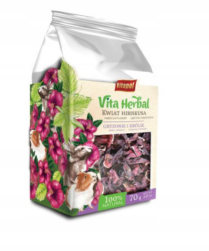 Vita Herbal Kwiat Hibiskusa dla gryzoni 70g