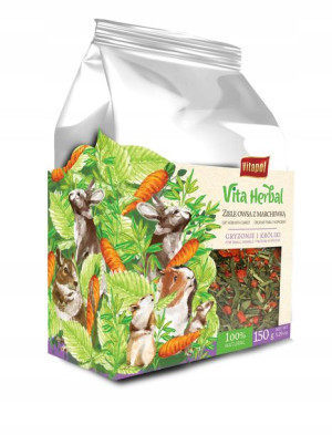 Vita Herbal Ziele owsa z marchewką dla gryzon 150g