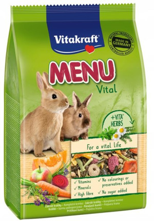 Vitakraft Menu Vital 500g Królik