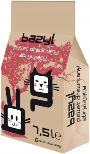 Bazyl Ag+ Pellet Drewniany 7,5L Zbrylający