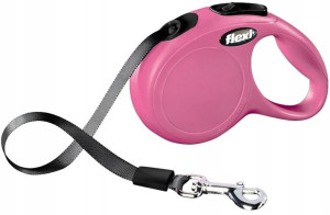 Flexi Classic XS Tape 3m 12kg różowa