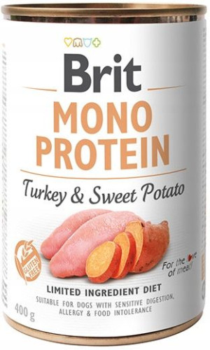 Brit Care Mono Protein Turkey Sweet Potato 400g