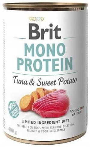 Brit Care Mono Protein Tuna Sweet Potato 400g