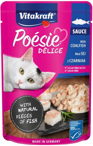 Vitakraft Poesie Deli Sauce czarniak 85g saszetka