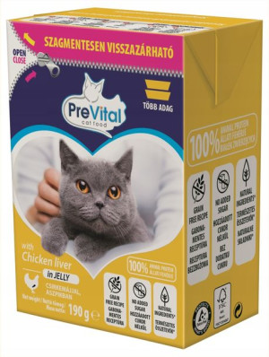 PreVital tetra pak/kot kura/ wąt galaret 190g