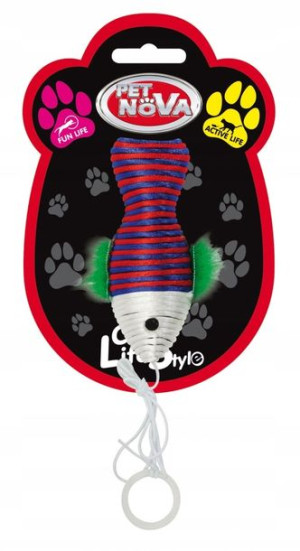 Pet Nova Ryba kolorowa 10x4cm