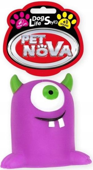 Pet Nova Potworek Monster 10cm, fioletowy
