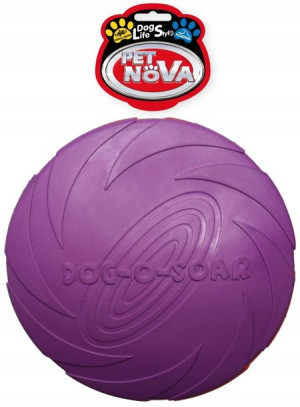 Pet Nova Dysk gumowy 22cm fioletowy