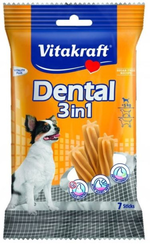 Vitakraft Dog Dental 3w1 XS 70g