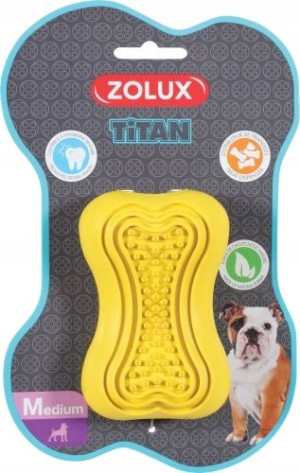Zolux Zabawka dla psa - TITAN - rozmiar M - żółta