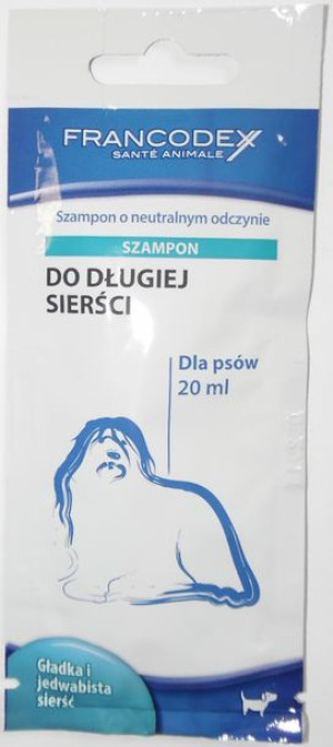 Francodex Szampon do długiej sierści 20ml Saszetka