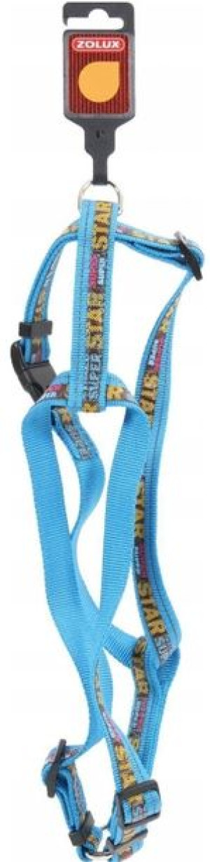 SUPERSTAR Szelki regulowane 15mm niebieskie 466106