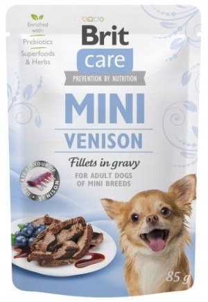 Brit Care Mini Venison saszetka dla psa 85g