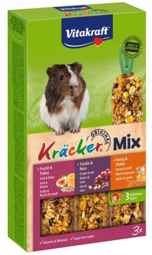 Vitakraft Kracker 3szt świńka miód,owoc,orzech