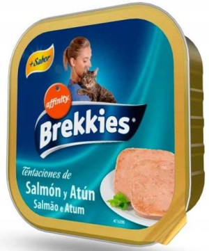 Brekkies szalka dla kota łosoś i tuńczyk 100g