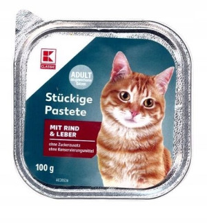 K Classic Szalka dla kota wołowina watróbka 100g