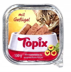 Topix szalka dla kota z kurczakiem 100g