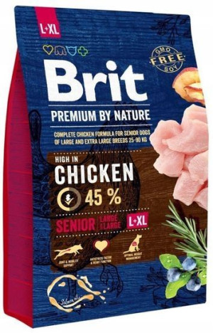 Brit Premium By Nature L+XL Senior 3kg