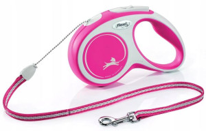 Flexi New Comfort S linka 8m - czerwona /804302/
