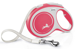 Flexi New Comfort L taśma 5m - czerwona 804370