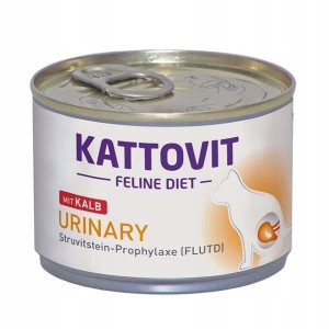 Kattovit Urinary Cielęcina 185g dla kota