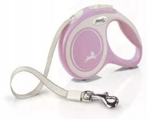 Flexi New Comfort XS taśma 3m - różowa 804340