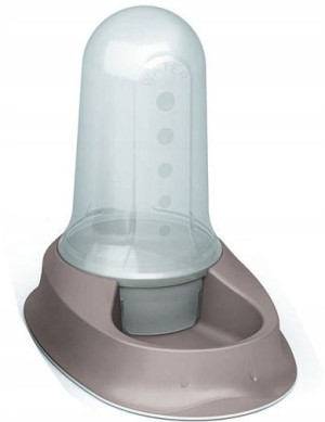Dystrybutor na karmę lub wode 3,5l - brązowy 98300