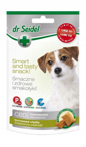 Dr Seidel Smakołyki dla psów Vitalność CBD 90g