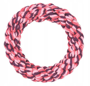 Trixie Zabawka pierścień ze sznurka śr.14cm