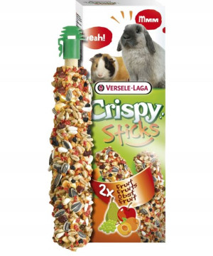 VL Crispy Sticks 2Kolby 110g owocowe gryzoń