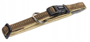 Nobby Obroża Soft Grip 20-30cm 10mm brązowa