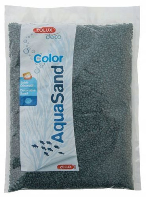 ZOLUX Żwirek Aqua Color ciemny turkus 1kg