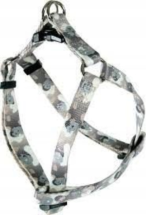 Zolux Szelki regulowana CAMO szare 25mm