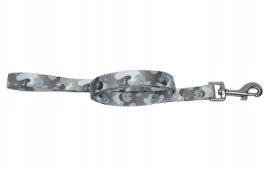 Zolux Smycz CAMO 15mm/1,20m szara