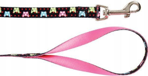 Zolux Smycz CANDY 1,20m / 10mm czarna