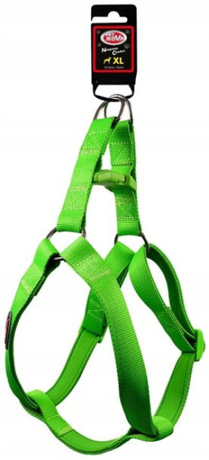 Pet Nova Szelki nylonowe 2,5cm 47-68cm zielone XL