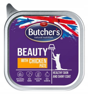 Butchers Beauty karma dla kota z kurczakiem 100g