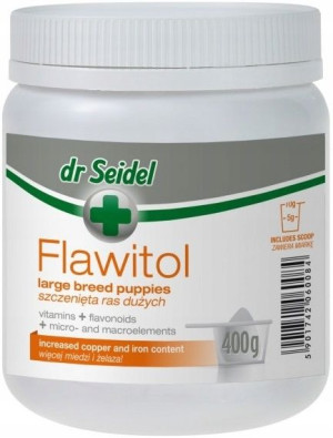 Dr Seidel Flawitol dla szczeniąt dużych ras 400g