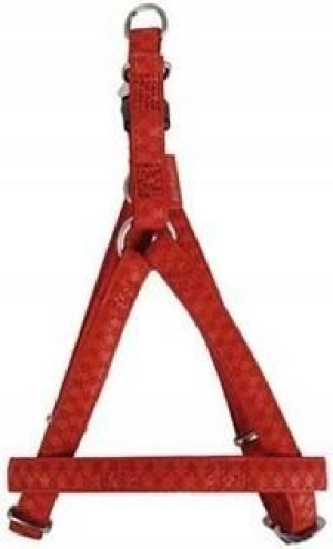 Szelki regulowane Mac Leather 25mm czerw 522065RO
