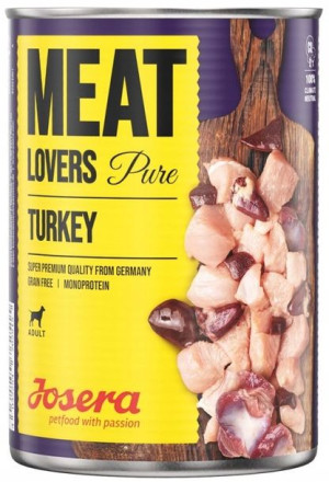 JOSERA Meatlovers Pure z indykiem 400g