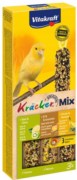Vitakraft Kracker 3 Kanarek Kiwi Jajo Sezam