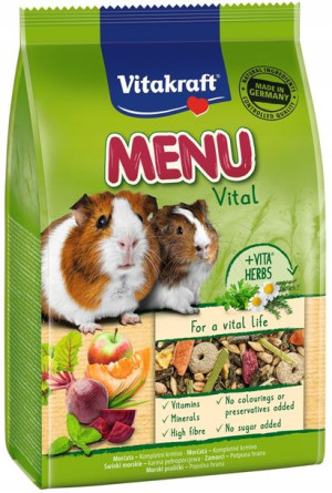 Vitakraft Menu Vital 400g dla świnki morskiej