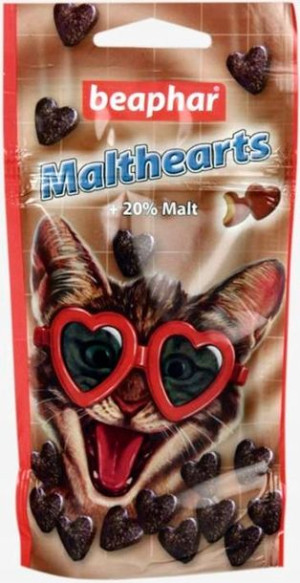 Beaphar Malthearts przysmaki z słodem 52,5g