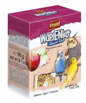 VITAPOL Kostka wapienna dla Ptaków XL jabłkowa