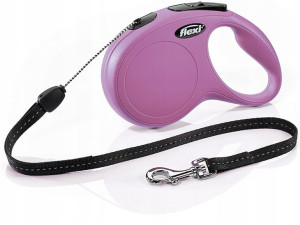 Flexi Smycz Classic linka S 8m Różowa /2273/