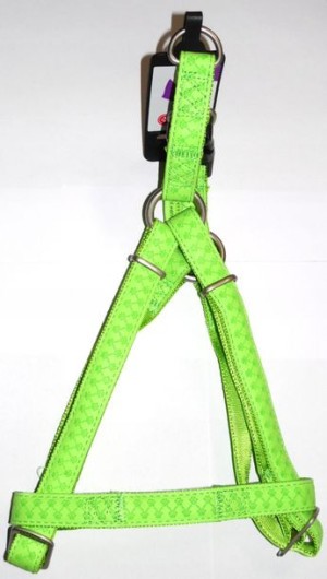 Szelki regulowane Mac Leather 20mm seledyn 435176